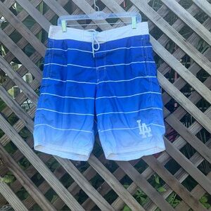 Los Angeles Dodgers Men's Size M Swim Trunks/Board Shorts